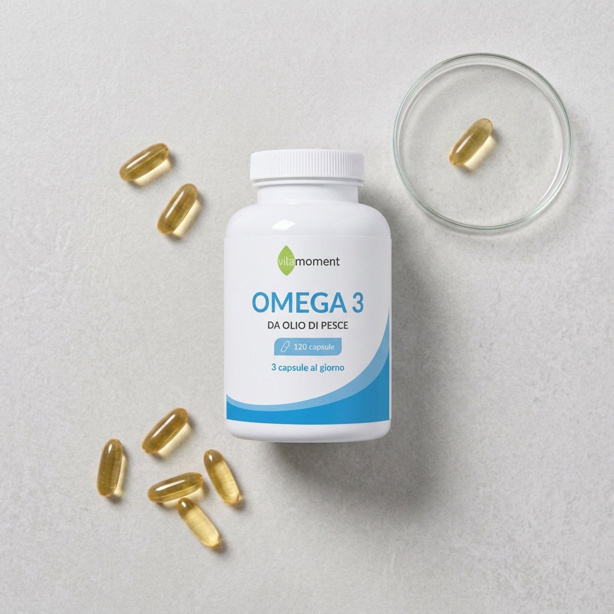 Capsule di Omega 3 di VitaMoment